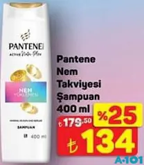 PANTENE NEM TAKVİYESİ ŞAMPUAN 400 ML fiyat ve kampanya bilgisi